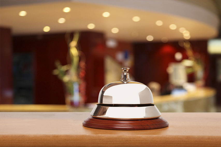 hotel and restaurant call bell