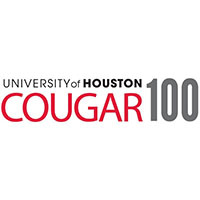 University of Houston Cougar 100 logo
