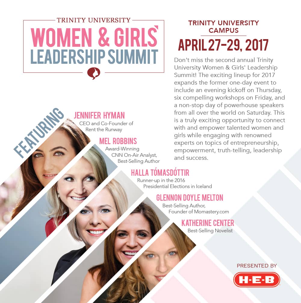 Experience the Friendship Factor at the Trinity University Women and Girls’ Leadership Summit