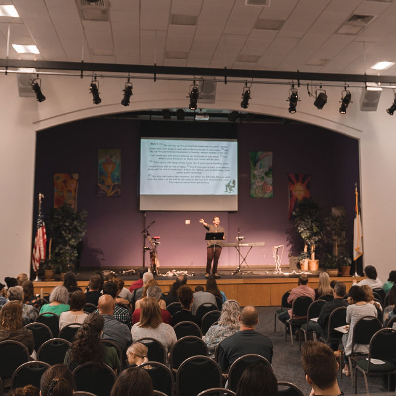Church preaching with Founded in Truth messianic church in Fort Mill