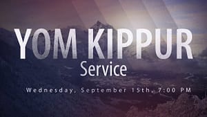 graphic for messianic yom kippur day of atonement message in 2021