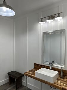 bathroom vanity counter