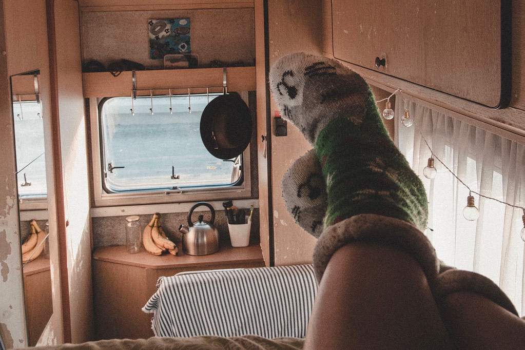 Relaxing in an RV