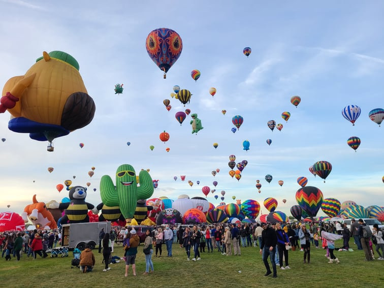 Albuquerque International Balloon Fiesta with Fulltime Families