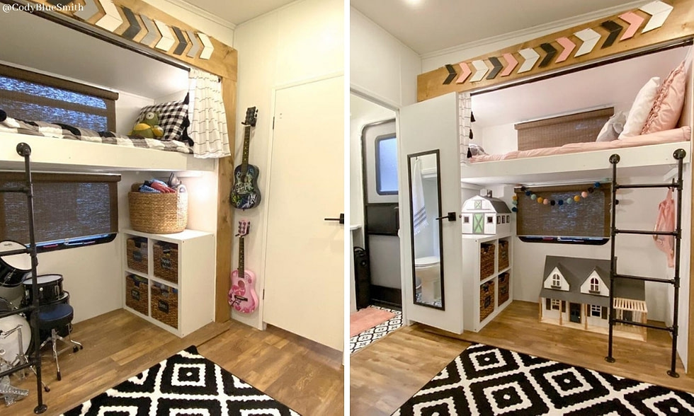 Creating RV Sleeping Spaces for Kids