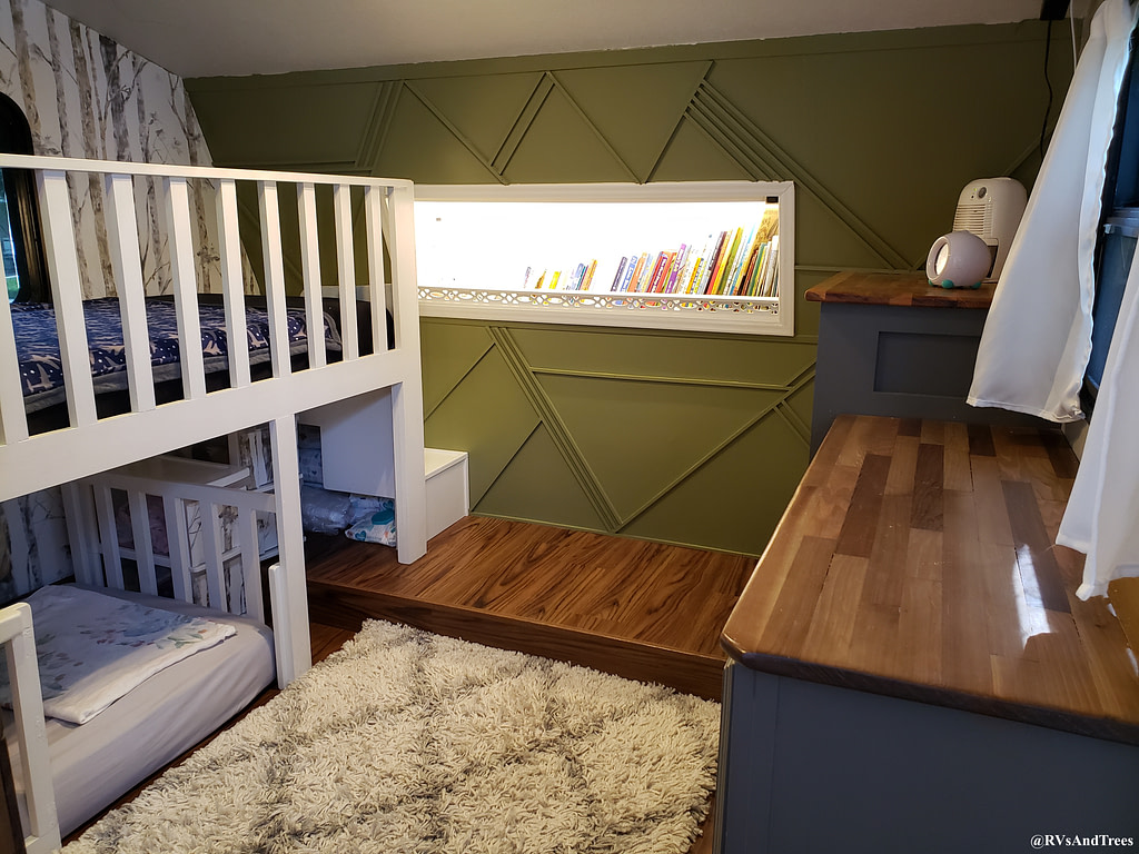 Creating Rv Sleeping Spaces For Kids, Camper Bunk Bed Diy