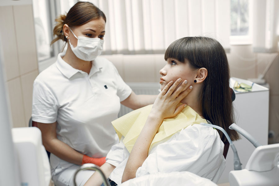 girl-in-a-dental-clinic