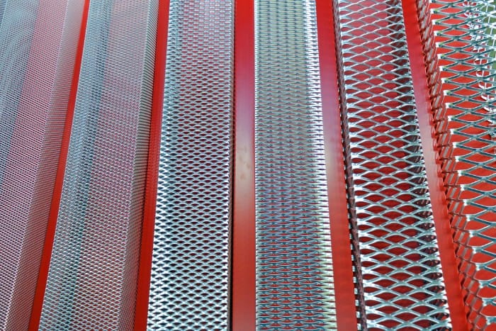 Metal mesh gutter guard materials in different styles