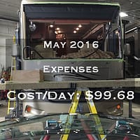 Full Time RVing Costs: Motorhome Edition - May 2016