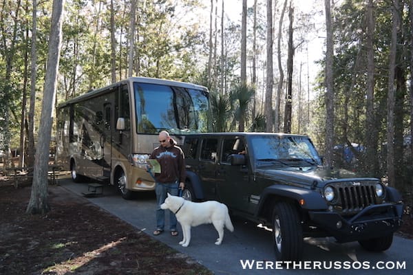 RV Camping at Disney’s Fort Wilderness