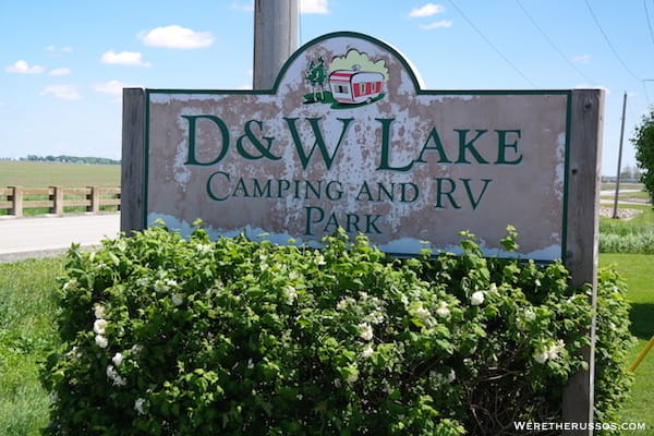 D&W Lake Camping and RV Park Champaign, Illinois