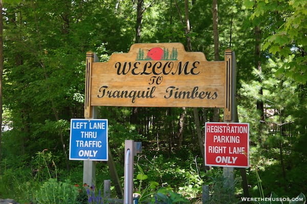 Tranquil Timbers RV Camping Door County Wisconsin 14 RV Camping Door County, Wisconsin