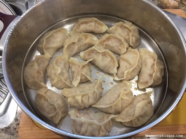 Chinese steamed dumplings