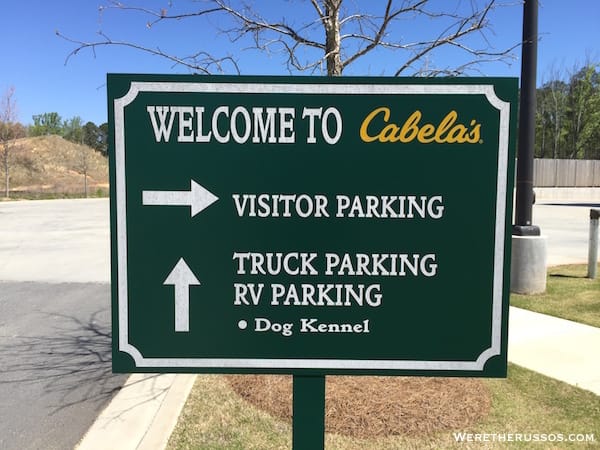 Overnight Parking at Cabela's