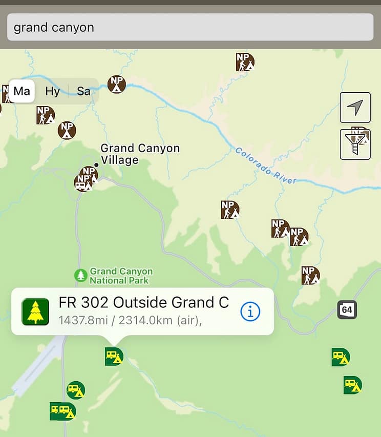 free camping near the grand canyon south rim.jpg