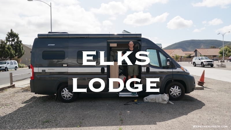 Elks Lodge RV Parking