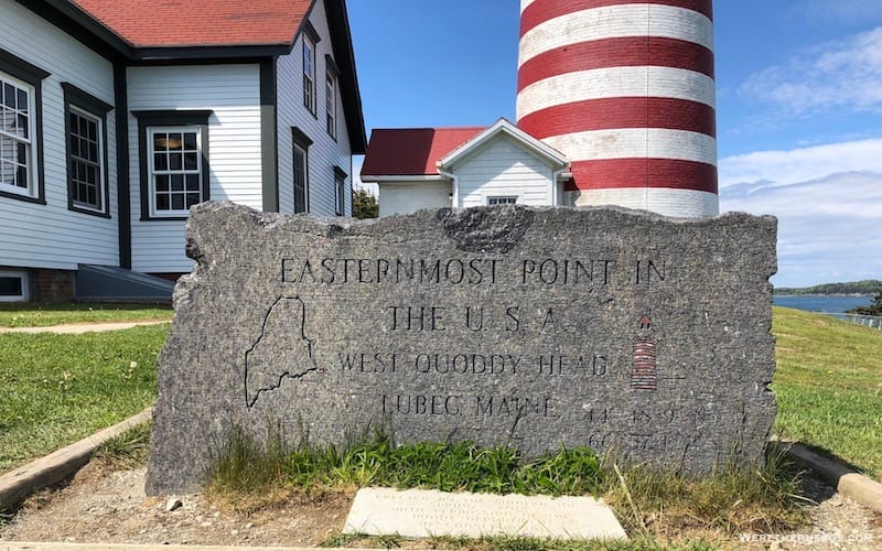 Maine Road Trip Easternmost Point US Lubec