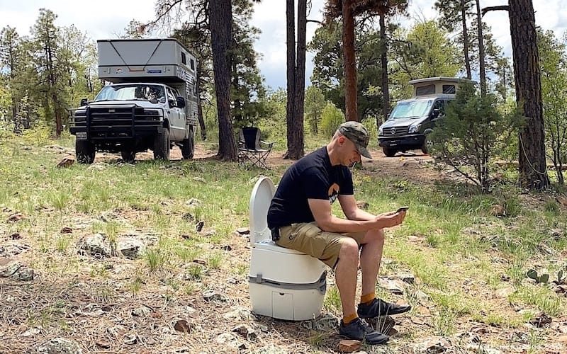 Camper Portable Toilet