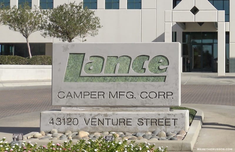 Lance Camper Factory Tour