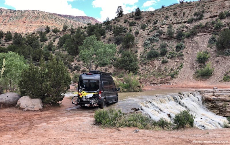 Toquerville Falls An OffRoad Camper Van Adventure in Utah WE'RE THE RUSSOS