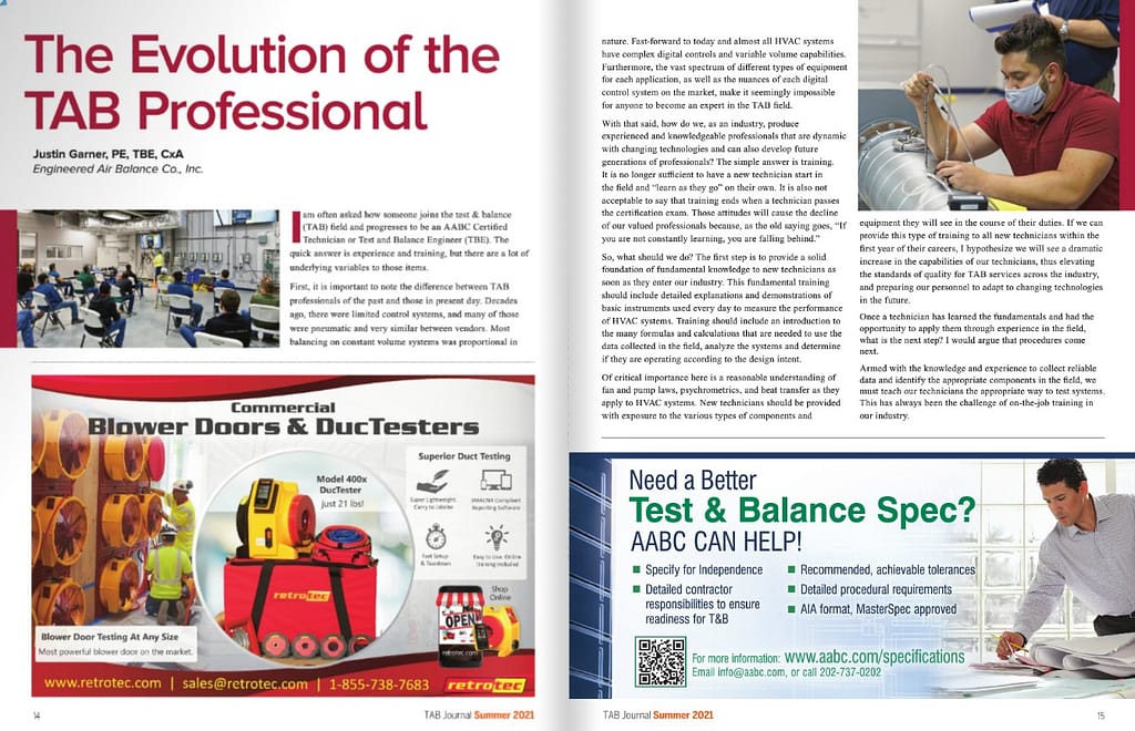 The Evolution of the TAB Professional