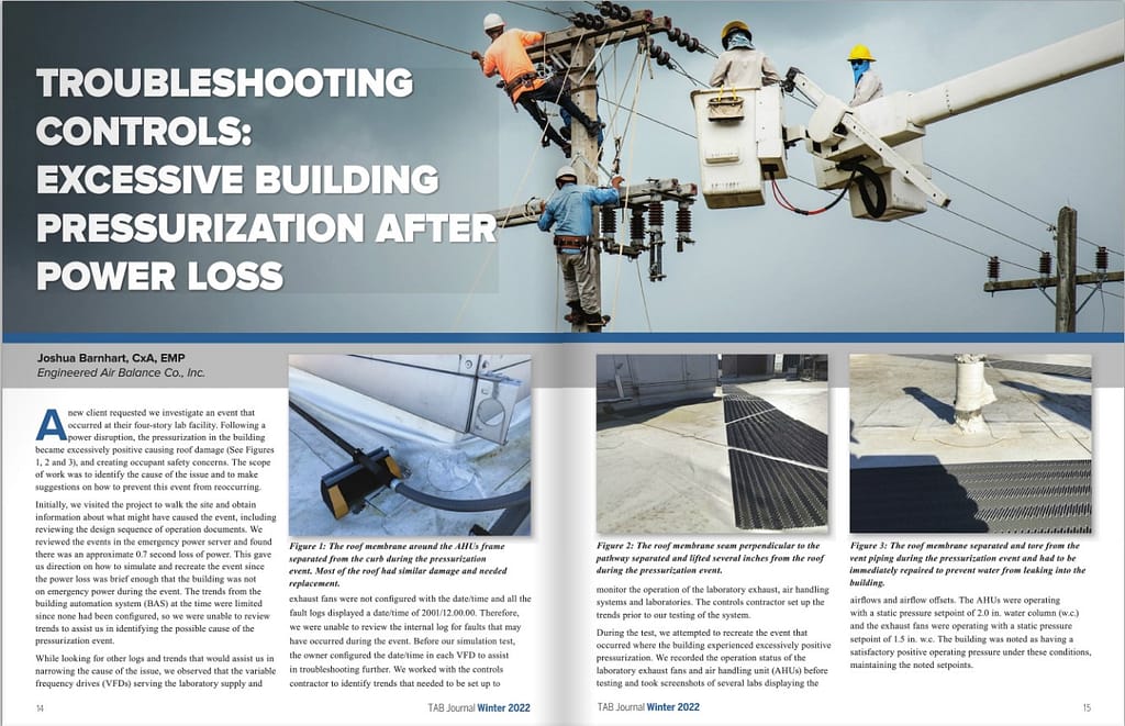 troubleshooting controls