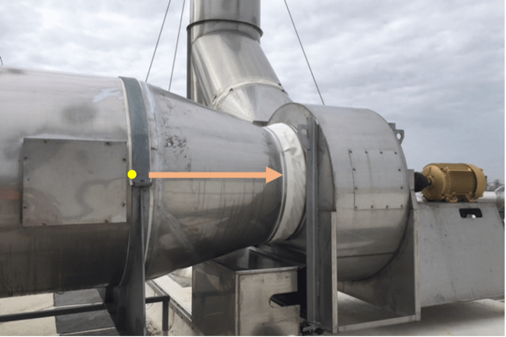 Ventilation Equipment Inlet