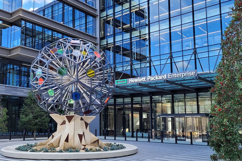 Hewlett Packard Enterprise headquarters building