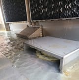 Collection Basin Drain Hole