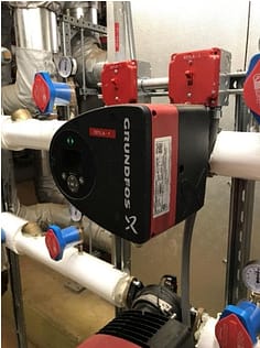 Grundfos ultrasonic flow meter
