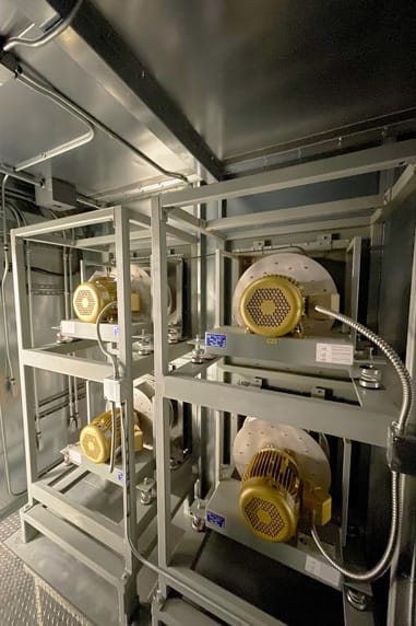 Fan Array Discharge
