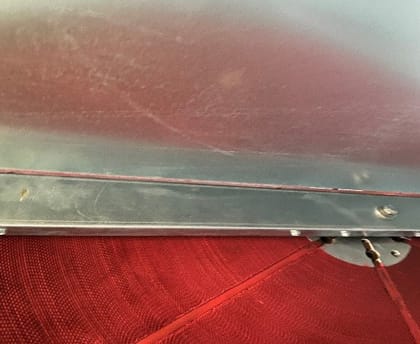 wheel frame gap