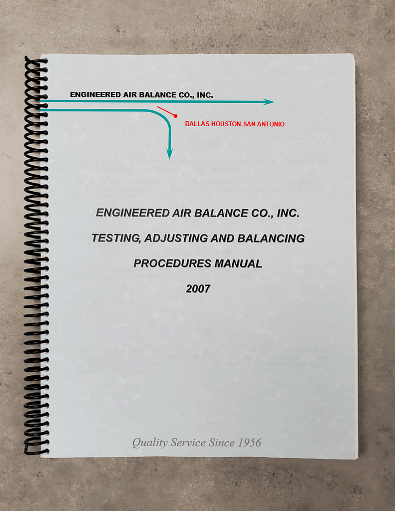 Testing, Adjusting, and Balancing Procedures