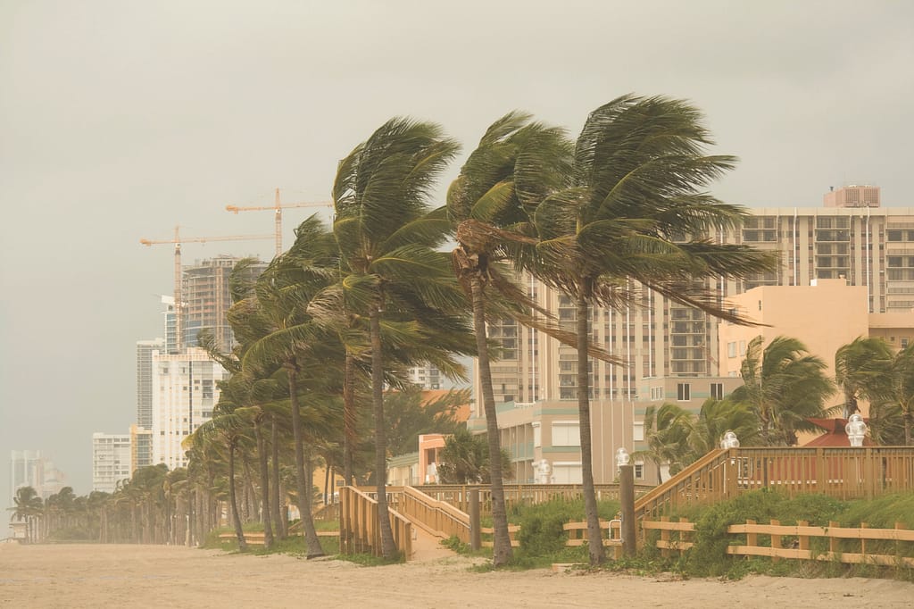 Hurricane Alicia Hits Galveston
