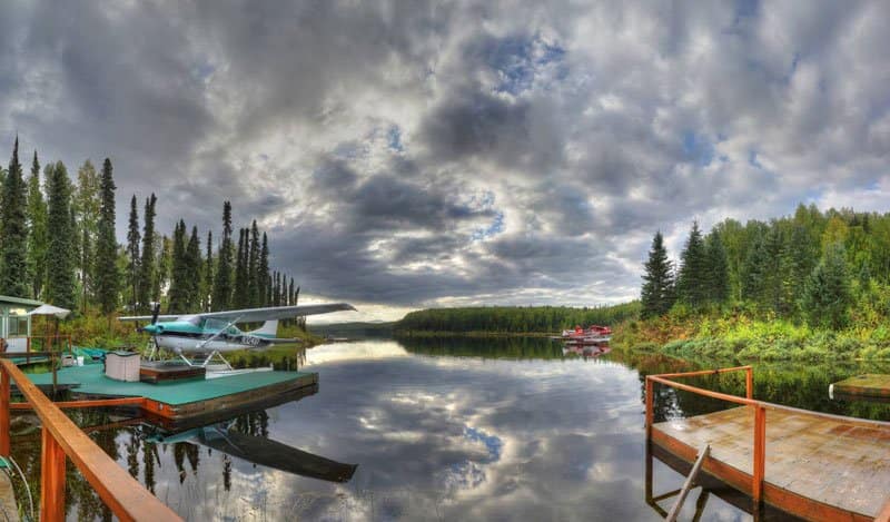 Float Plane in Talkeetna