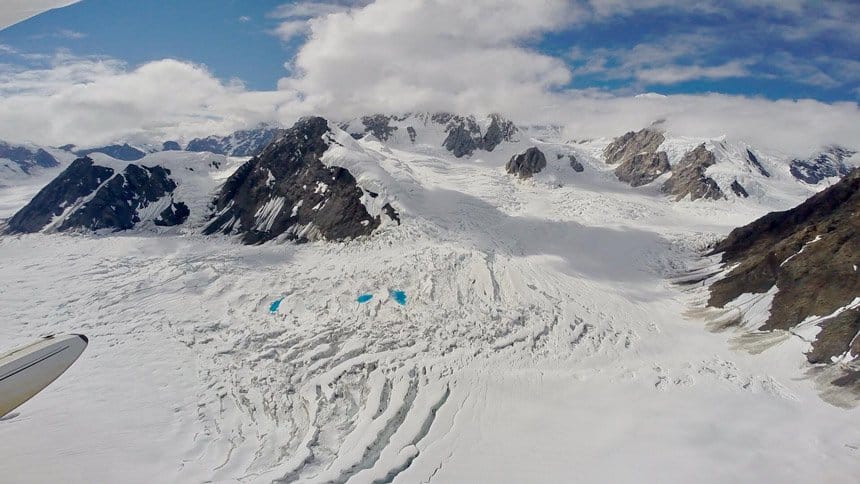 Glacier in Denali National Park