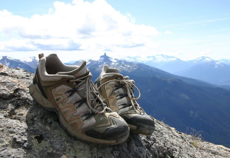 hiking shoes