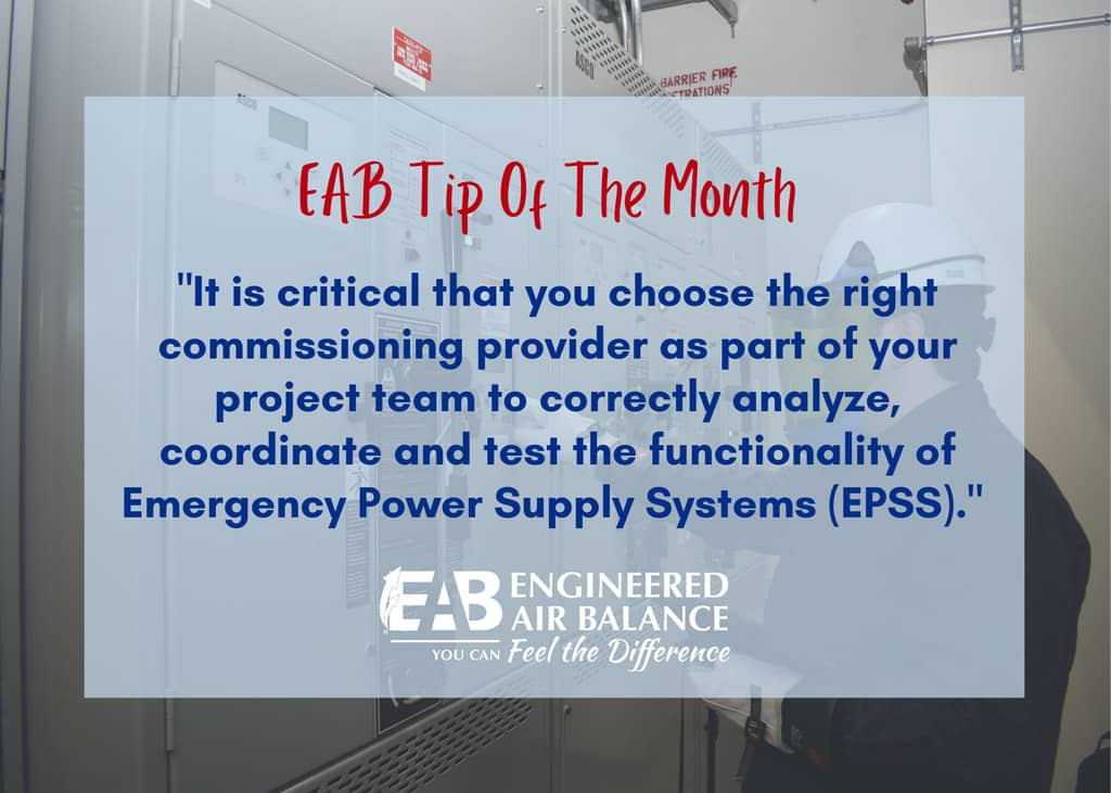 EAB Emergency Power Supply Systems Tip