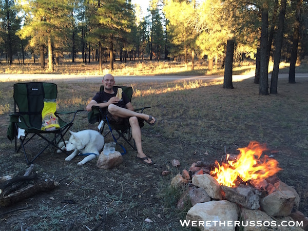 Campfire Joe and Leo