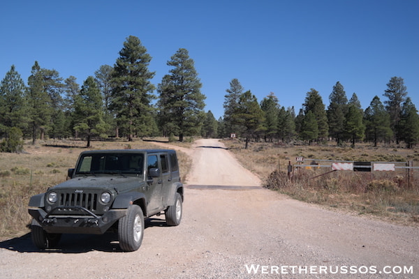 Forest Road 688 Dispersed Camping Outside Grand Canyon