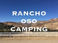 Rancho Oso Camping Santa Barbara