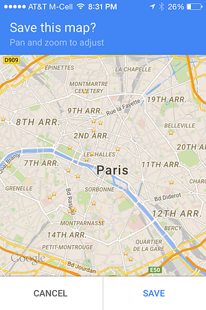 Best Apps for Paris - Google Maps