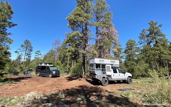 dispersed camping national forest prescott