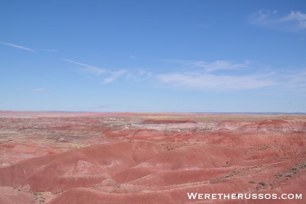 Petrified Forest National Park painted desert