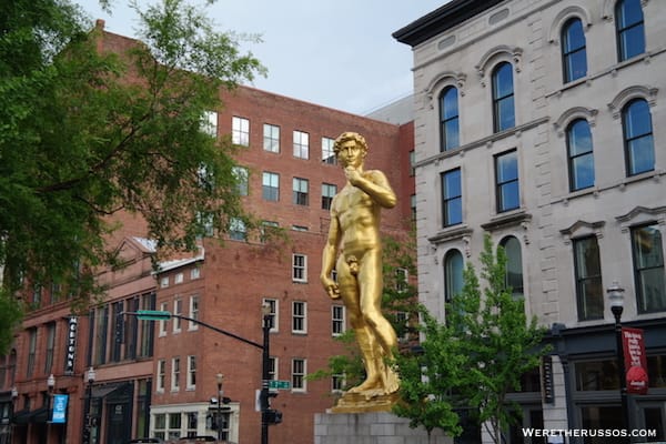 Louisville statue of david