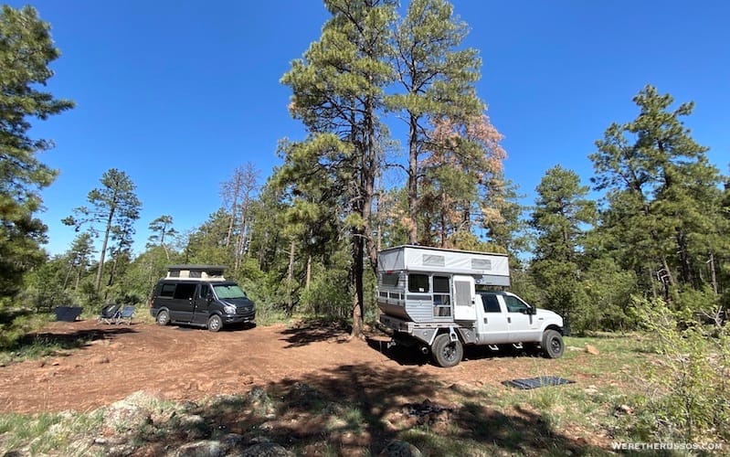 Dispersed Camping - Free RV Camping in National Forests 5 dispersed camping national forest prescott
