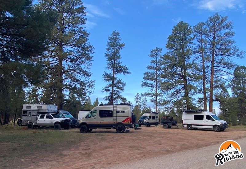 Free Camping Near the Grand Canyon South Rim - WE'RE THE RUSSOS