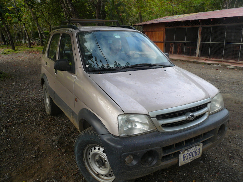 renting a car in guanacaste costa rica