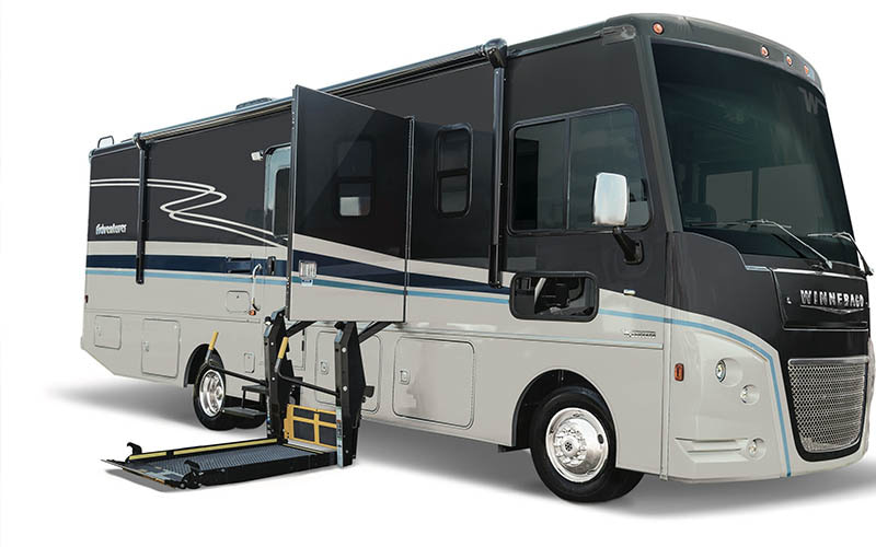 travel trailers handicap accessible