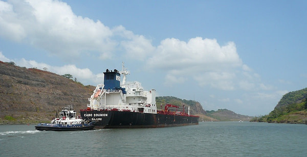 Panama Canal Ship